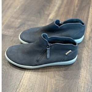 ECCO Leather Ankle Bootie Zip Up‎ Casual Size 8